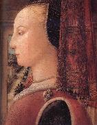 Fra Filippo Lippi Details of Portrait of a Woman with a Man at a Casement china oil painting reproduction